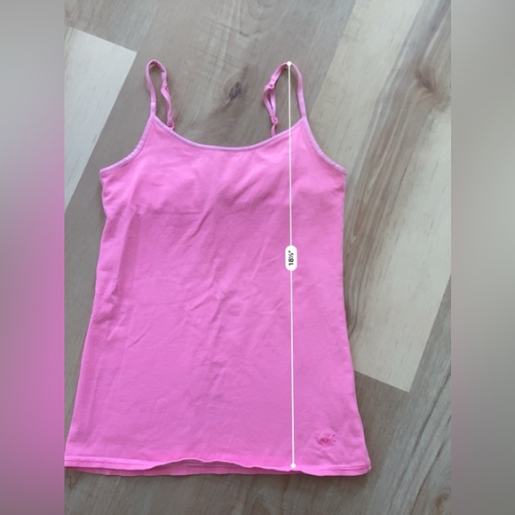 BOGO 🥳 Justice pink spaghetti strap tank top | girls 10 | summer basic bright - Picture 5 of 6
